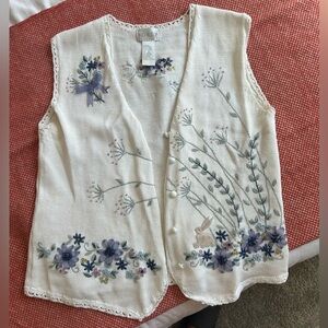 Vintage knit vest